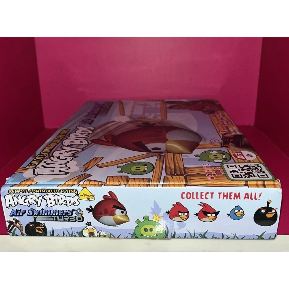 Angry Birds Air Swimmers Turbo Remote Control Flying Balloon RC Rovio 3‎ Ft Long